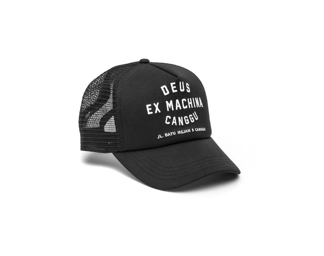 Canggu Address Trucker - Black
