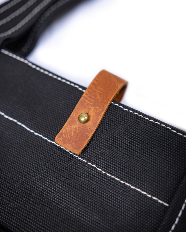CANVAS TOTE - BLACK