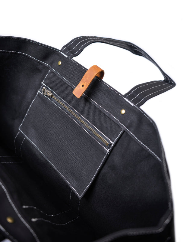 CANVAS TOTE - BLACK