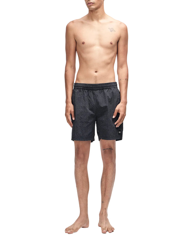 SERVICE SWIM SHORT 4 - BLACK