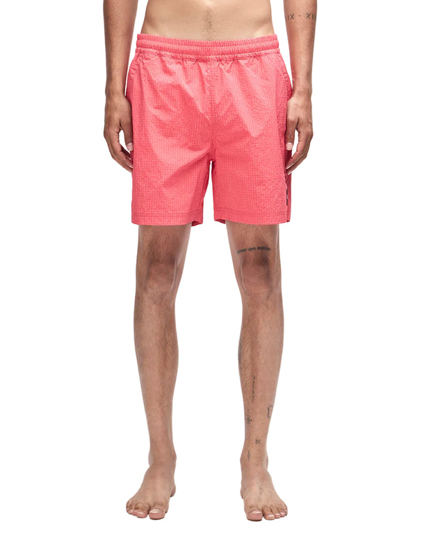 SERVICE SWIM SHORT 4 - MELON RED