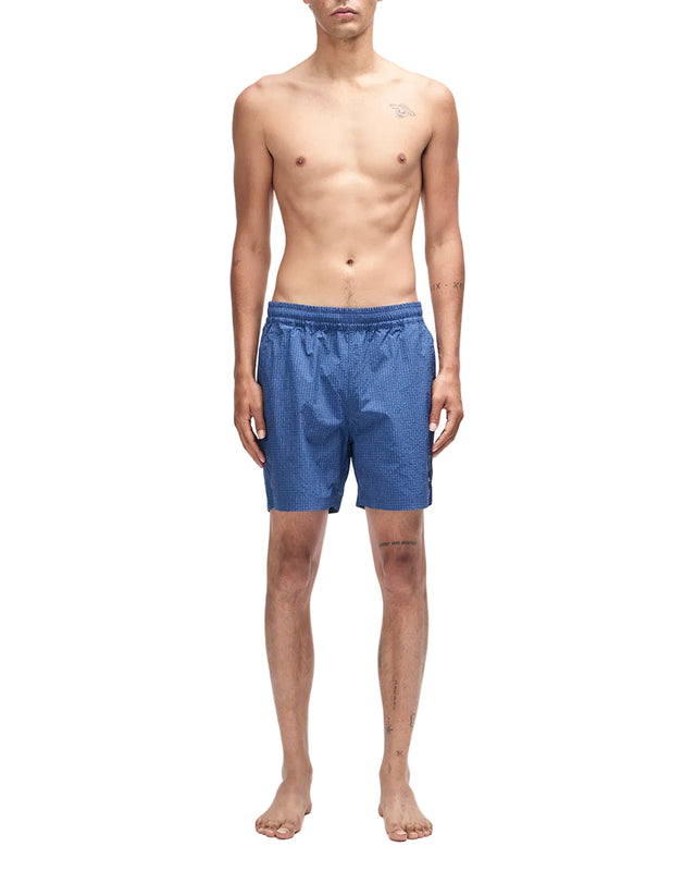 SERVICE SWIM SHORT 4 - MECHANIC BLUE