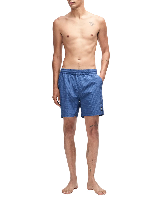 SERVICE SWIM SHORT 4 - MECHANIC BLUE