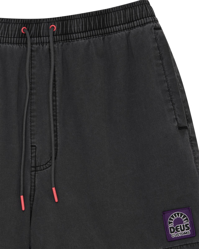 SANDBAR GARMENT DYED SHORT - ANTHRACITE