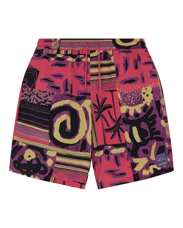 FREAMON SWIM SHORT - MELON RED
