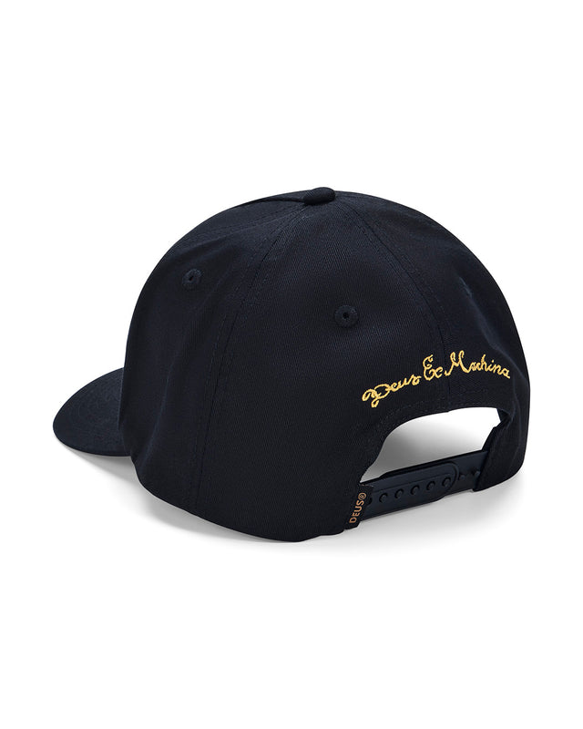 KNUCKLEBONES CAP - BLACK