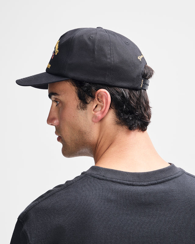 KNUCKLEBONES CAP - BLACK
