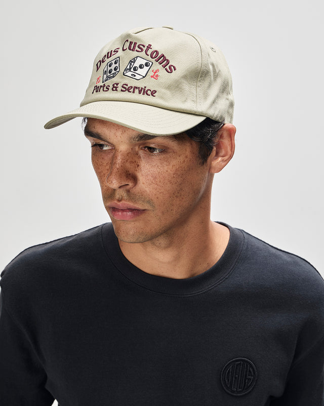 KNUCKLEBONES CAP - OLIVE GREEN