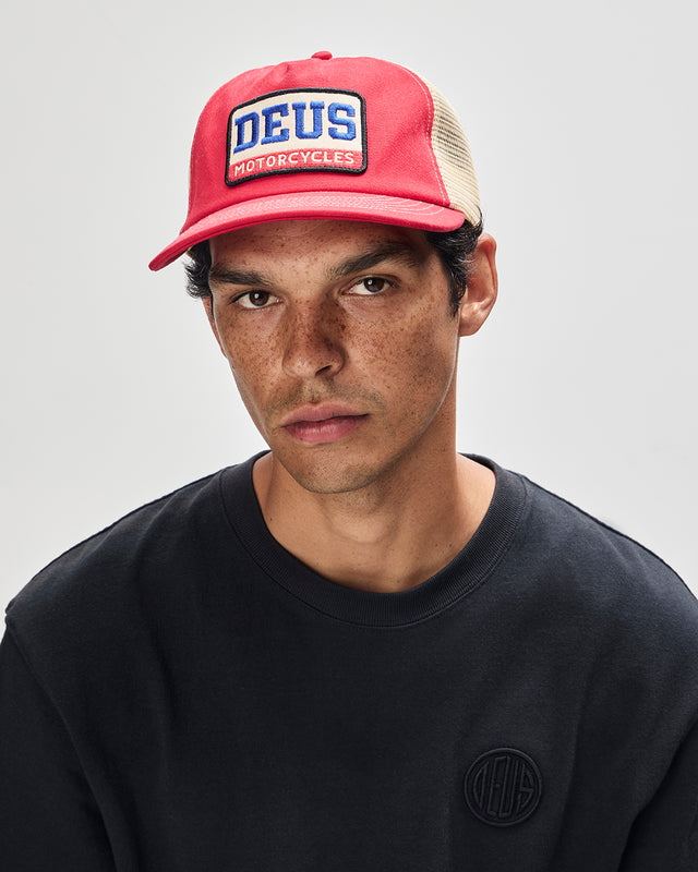 MALDEN TRUCKER - MELON RED