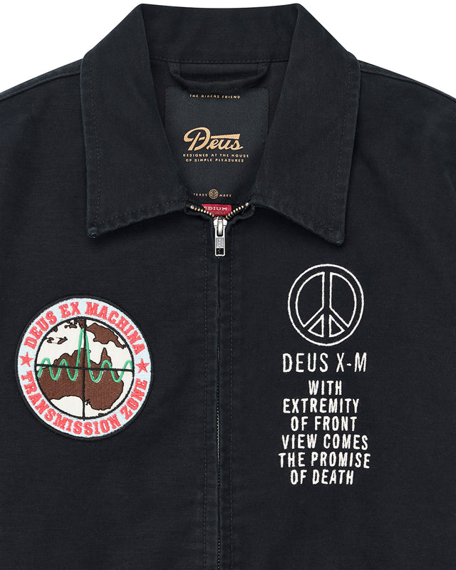 FUGAZI SOUVENIR JACKET - BLACK