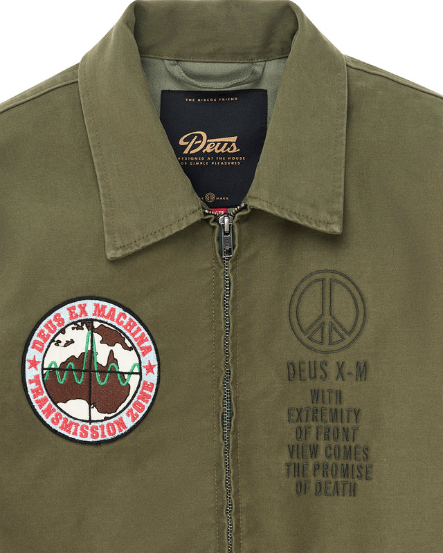 FUGAZI SOUVENIR JACKET - PINE GREEN