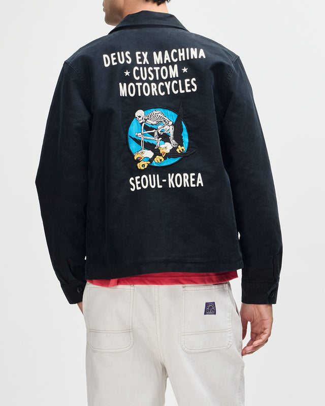 FUGAZI SOUVENIR JACKET - BLACK