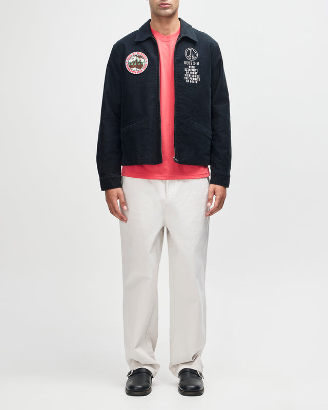 FUGAZI SOUVENIR JACKET - BLACK