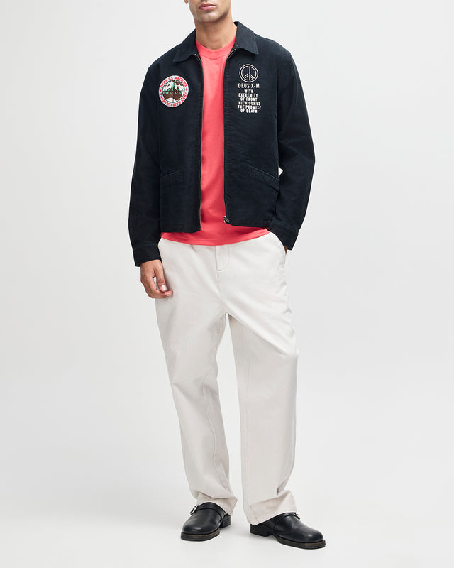 FUGAZI SOUVENIR JACKET - BLACK