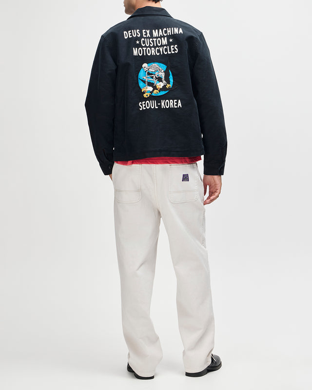 FUGAZI SOUVENIR JACKET - BLACK