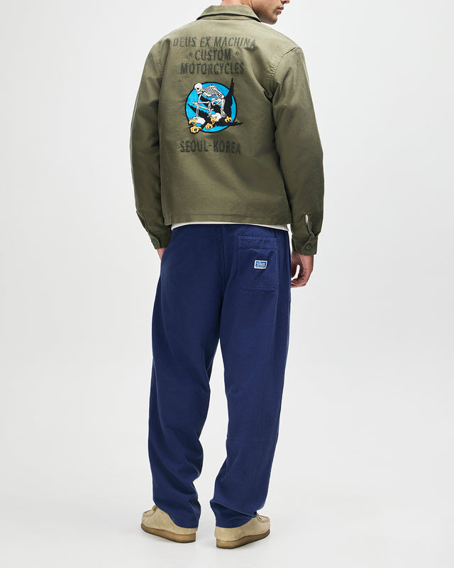 FUGAZI SOUVENIR JACKET - PINE GREEN