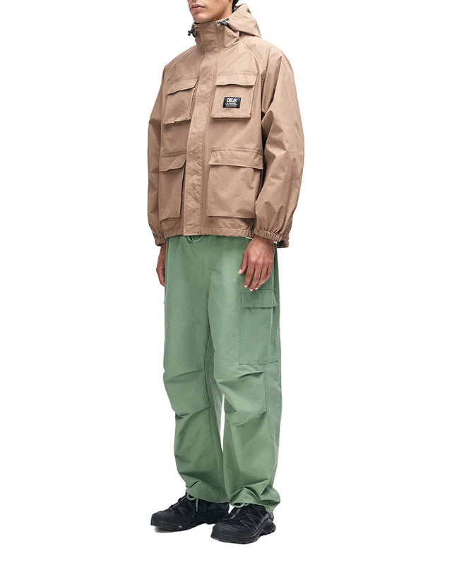 DAWNY WATERPROOF ANORAK - CAMEL BROWN