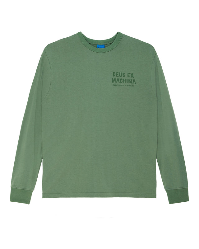 KUMBAYA LS TEE - LODEN FROST GREEN