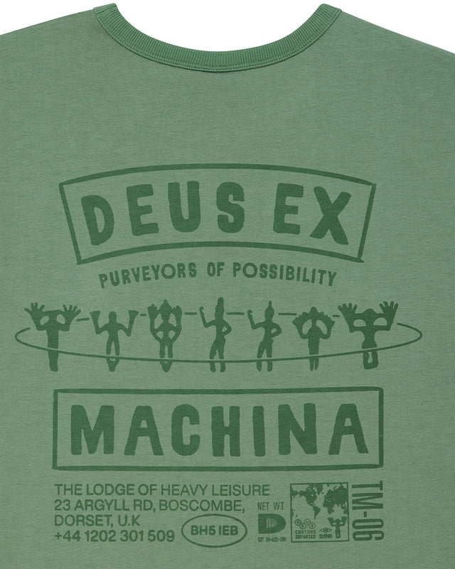 KUMBAYA LS TEE - LODEN FROST GREEN