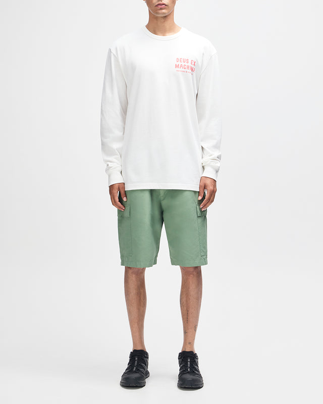 KUMBAYA LS TEE - VINTAGE WHITE