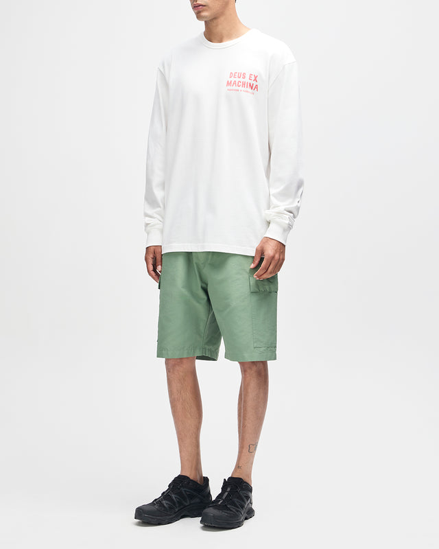 KUMBAYA LS TEE - VINTAGE WHITE