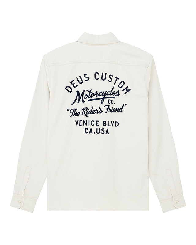 NOMAD SHIRT - DIRTY WHITE