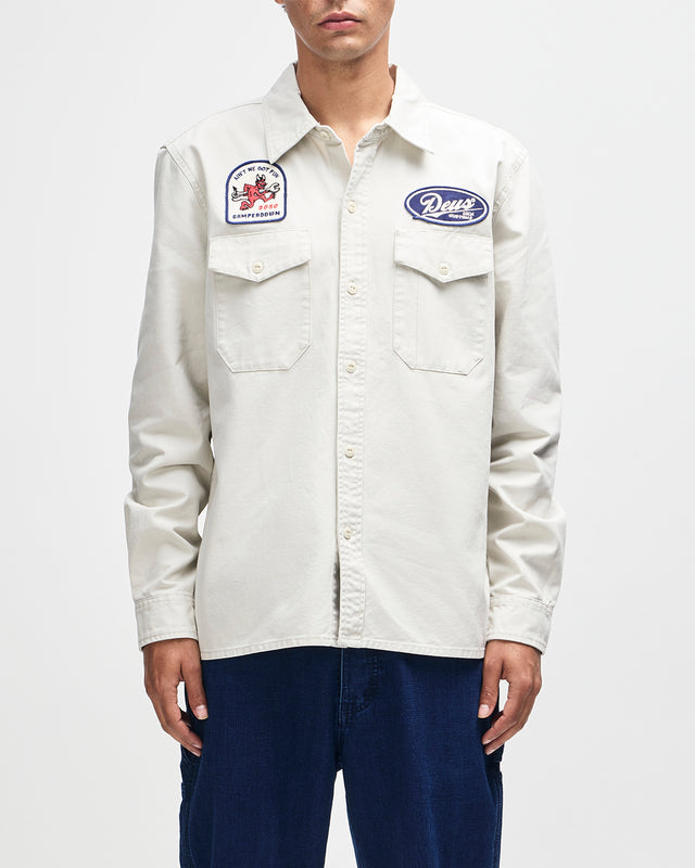 NOMAD SHIRT - DIRTY WHITE