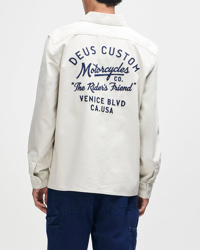 NOMAD SHIRT - DIRTY WHITE