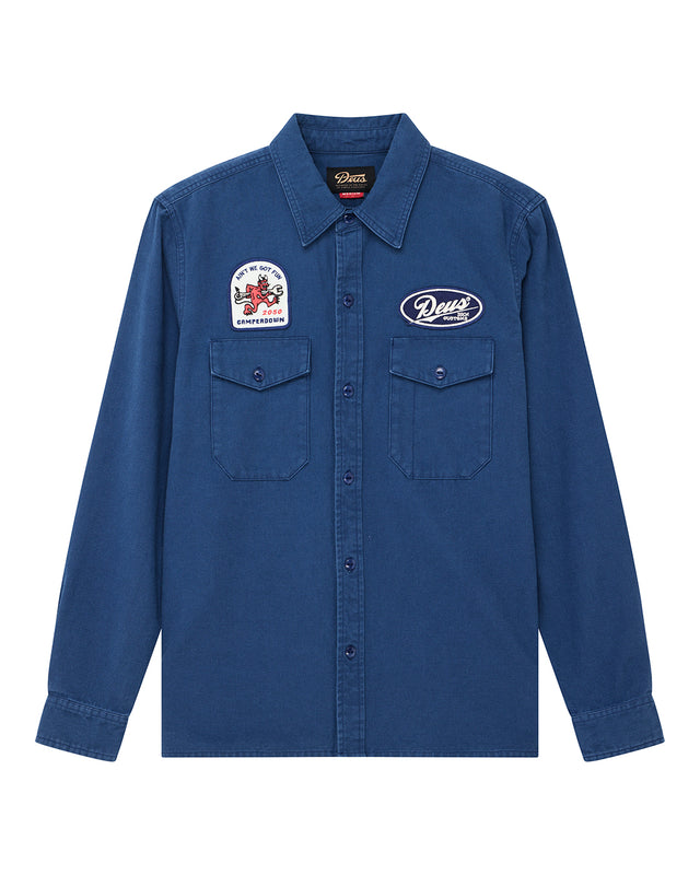 NOMAD SHIRT - MECHANIC BLUE