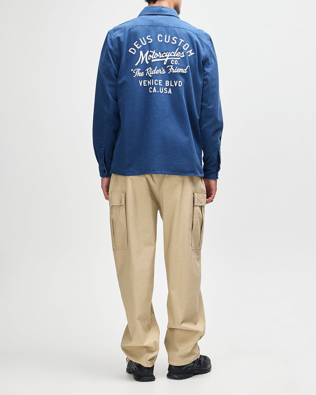 NOMAD SHIRT - MECHANIC BLUE