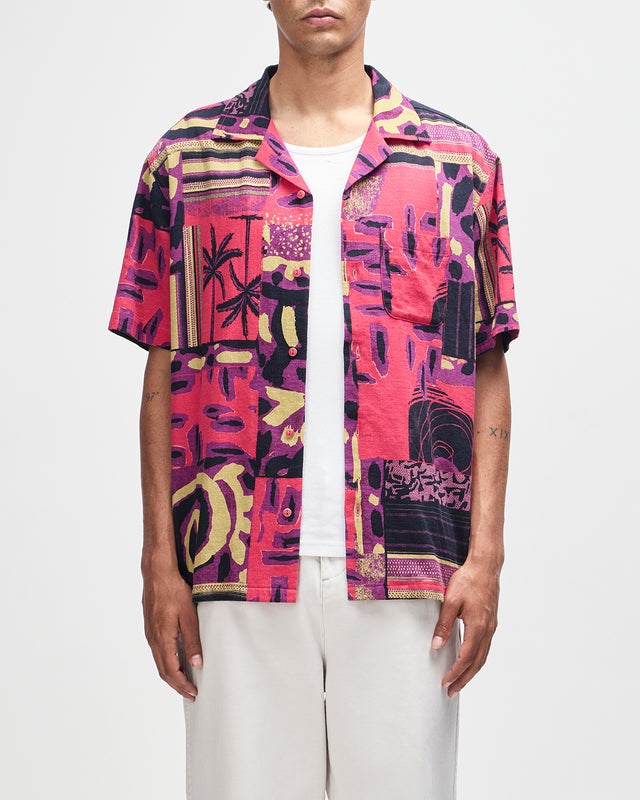 FREAMON SHIRT - MELON RED