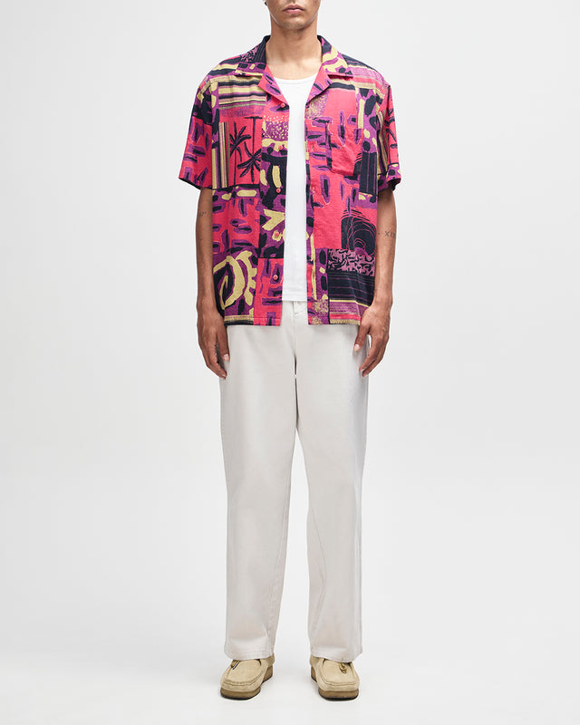 FREAMON SHIRT - MELON RED