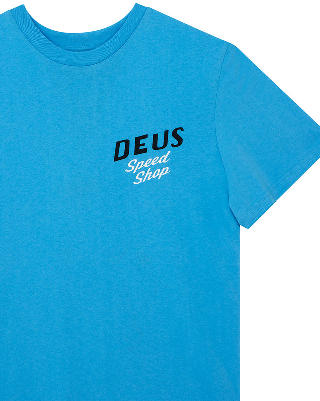 DOGLEG TEE - BONNIE BLUE