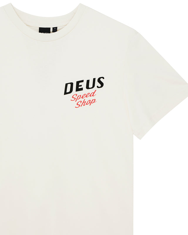 DOGLEG TEE - DIRTY WHITE