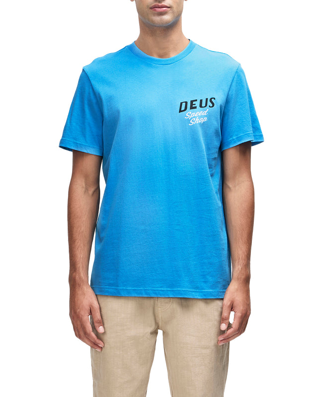 DOGLEG TEE - BONNIE BLUE