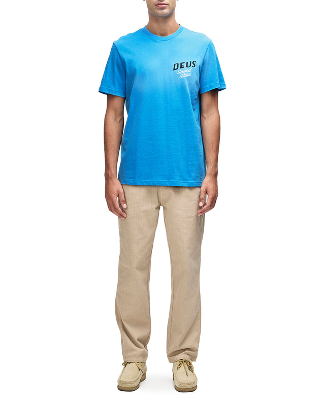 DOGLEG TEE - BONNIE BLUE