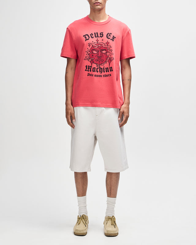 SOLARIS TEE - MELON RED