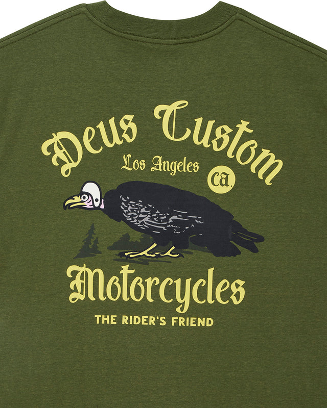 BEEP BEEP TEE - PINE GREEN