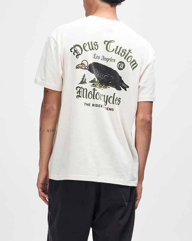 BEEP BEEP TEE - DIRTY WHITE