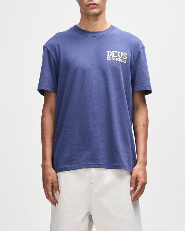 CHINOOK TEE - MECHANIC BLUE