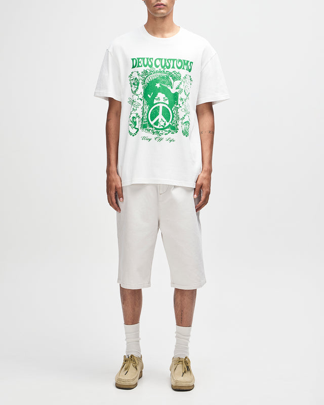 MOTHER EARTH TEE - VINTAGE WHITE