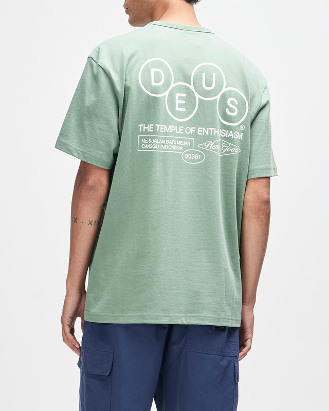 MECHANISM TEE - LODEN FROST GREEN