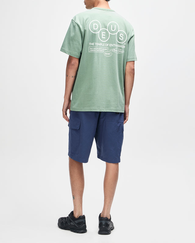 MECHANISM TEE - LODEN FROST GREEN