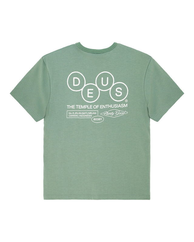 MECHANISM TEE - LODEN FROST GREEN