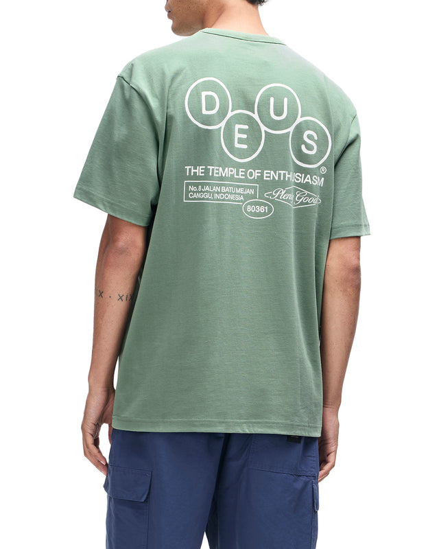 MECHANISM TEE - LODEN FROST GREEN