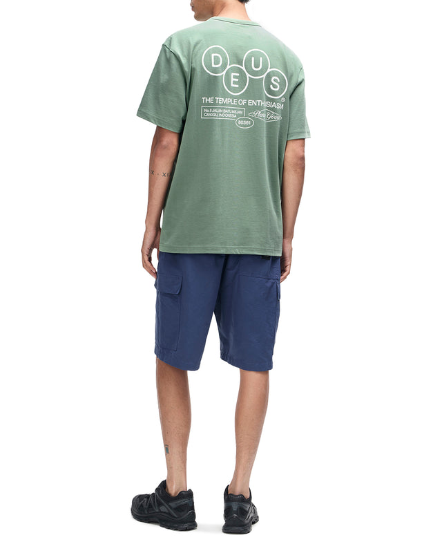 MECHANISM TEE - LODEN FROST GREEN