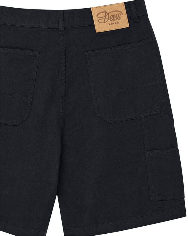 BIG FELLA CHAMBRAY SHORT - BLACK