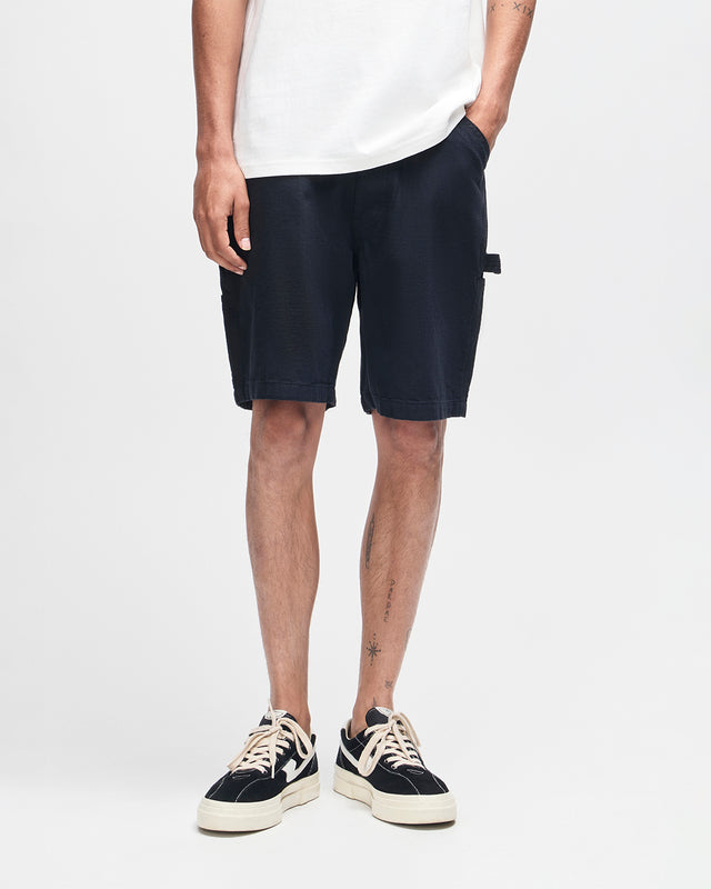 BIG FELLA CHAMBRAY SHORT - BLACK