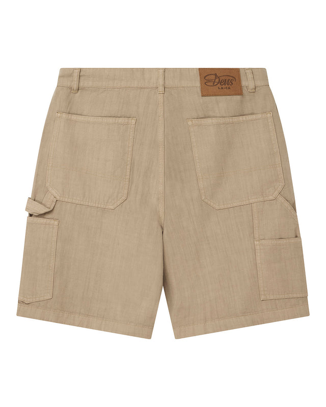 BIG FELLA CHAMBRAY SHORT - SAFARI