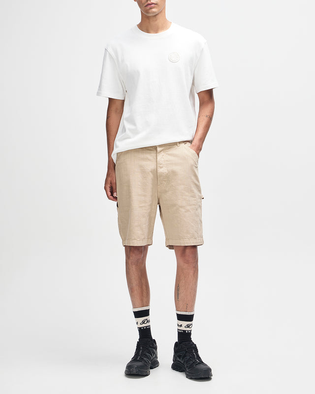 BIG FELLA CHAMBRAY SHORT - SAFARI